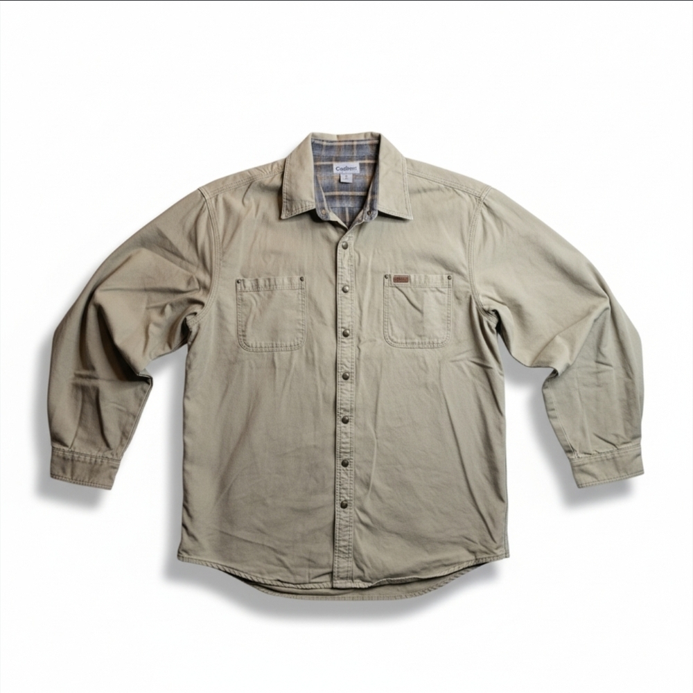Carhartt Flannel-Lined Duck Canvas Jacket – Rugged Workwear Coat